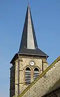 Détail du clocher.