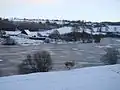 L'étang du Bourg en décembre 2009.