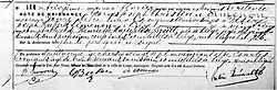 Acte de Naissance