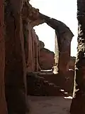 Le seul pilier extérieur restant