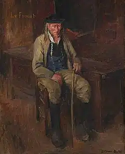 Bonhomme (Jean Droal) du Faouët, 1911.(41 × 33 cm)