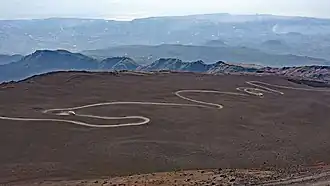 Route d'accès.