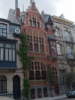 La maison personnelle de l'architecte (199 [rue Louis Hap).