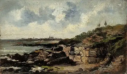 Paysage côtier, Le HavreGalerie nationale de Finlande