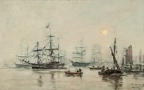 Brume, Bordeaux, 1875Greenock, McLean Museum.
