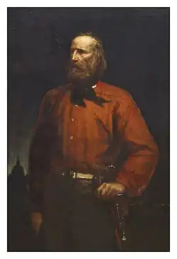 Portrait de Giuseppe Garibaldi, Londres (1868).