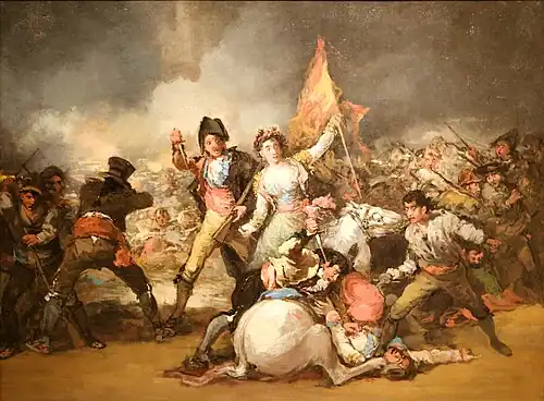 Le 2 mai. Eugenio Lucas Velázquez. Le Musée des beaux-arts de Budapest possède la plus belle collection de peintures espagnoles au monde après celle du Prado