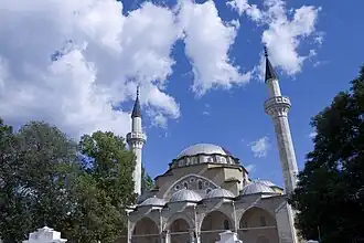 Façade et minarets