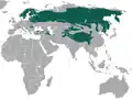 Aire de répartition du Lynx boréal