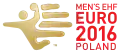 Logo de l'Euro 2016 en Pologne.