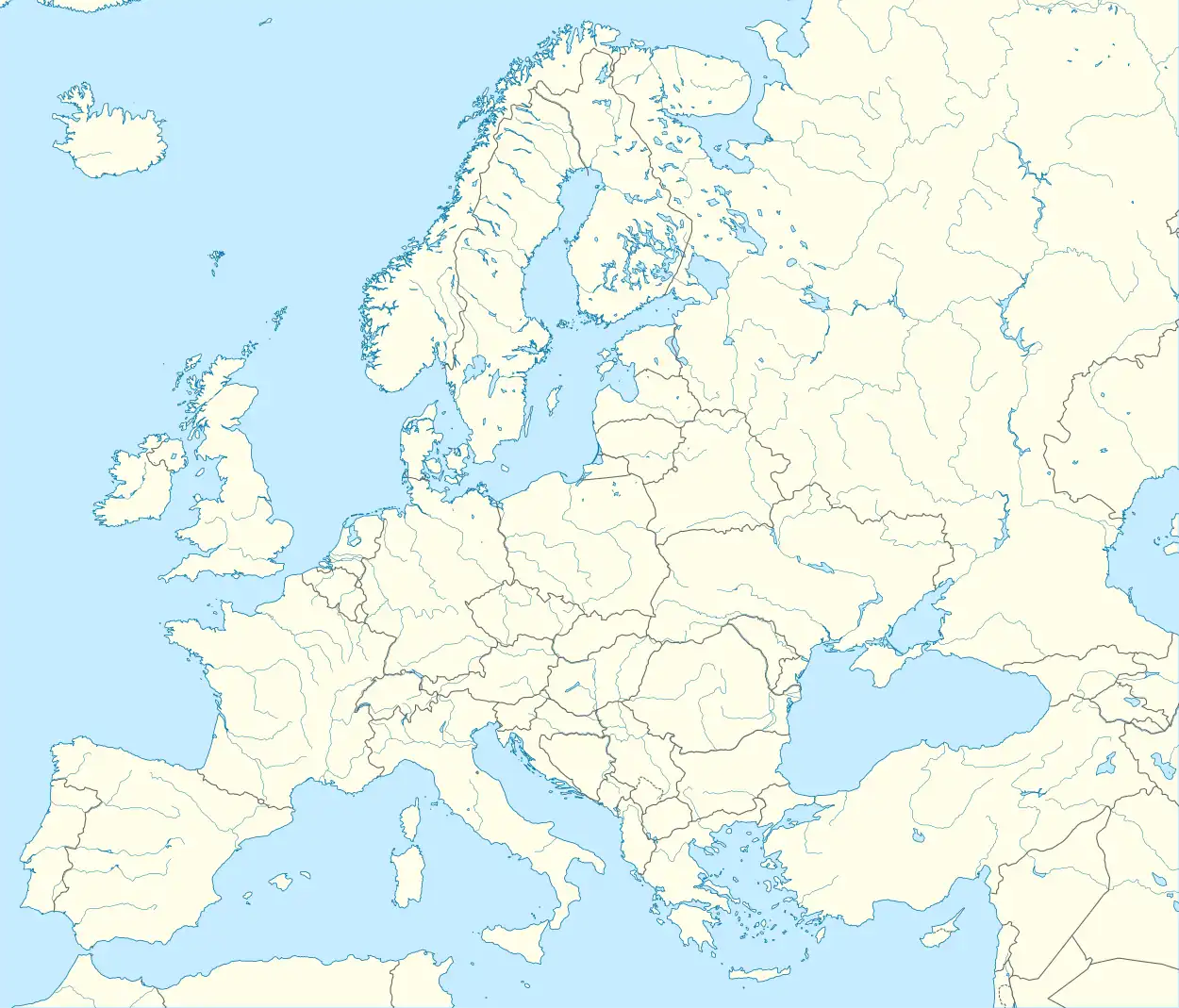Localisation des villes jumelées avec Gap.
