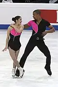 Avec Adeline Canac aux championnats d'Europe 2011