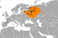 Aire de répartition du Vison d'Europe