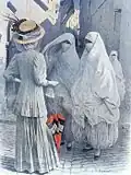 Européenne en Algérie (1910)
