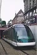 Tramway de Strasbourg.