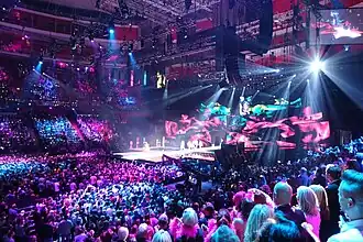Concours Eurovision de la chanson.