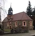Vue de l'église luthérienne-évangélique, XVe&nbsp;siècle