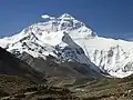 Le mont Everest, plus haut sommet du monde.