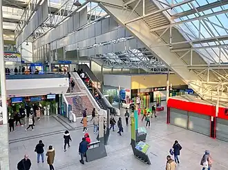 Vue du hall.