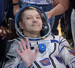 De retour sur Terre après sa quatrième mission.