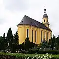 Vue arrière de la basilique.