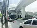 Station Punnawithi du métro aérien Sky train (BTS)