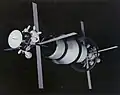 Une sphère de Bernal vue de l’exterieur