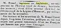Extrait du Moniteur 8 décembre 1828