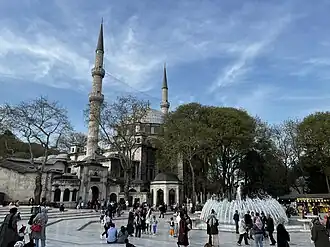 La place et la mosquée Eyüp Sultan