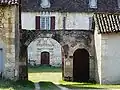 L'entrée du château.