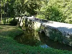 Côté amont.