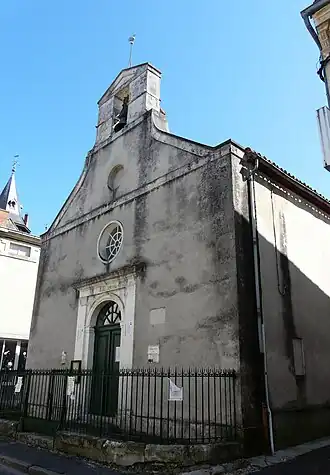 Le temple protestant.