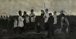 Un enterrement au pays wallon (1863)