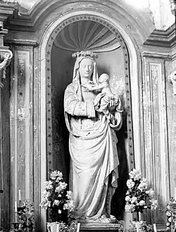 ... sa Vierge à l'Enfant Classée MH (1905)...