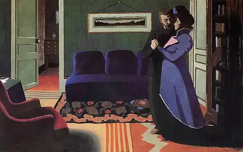 Félix Vallotton : La Visite
