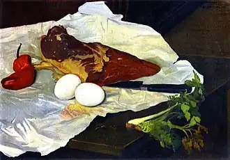La Viande et les Œufs (1918), Winterthour, Villa Flora.