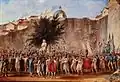 Aquarelle anonyme, fête de 1793, musée Carnavalet.