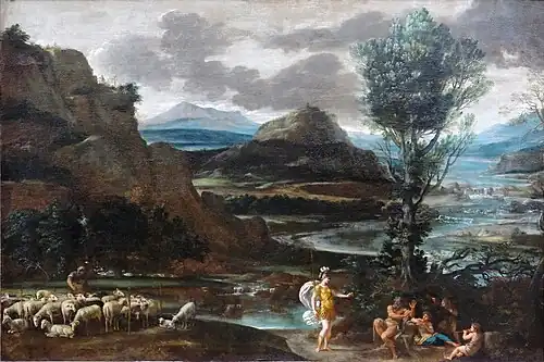 Herminie chez les bergers (1622-1625)Musée du Louvre.
