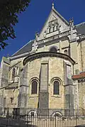 Abside occidentale du XIe&nbsp;siècle, cathédrale de Nevers.