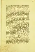 Manuscrit de Paris (folio illustratif ; XVe siècle).