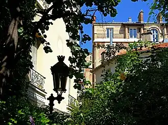 Vue des toits.