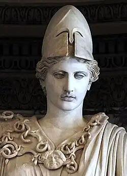 Détail du buste.
