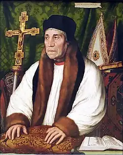 William Warham1527 (ou 1528), Musée du Louvre