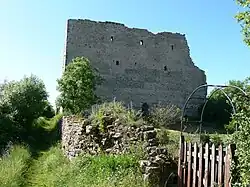 « Tour Brunehaut » ; façade est.