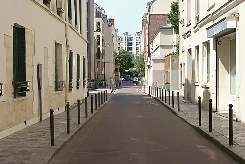 Vue vers le nord.