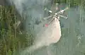 Intervention sur un feu de foret à Glenwood Springs dans le Colorado en 2002.