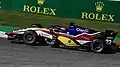 Enzo Fittipaldi en Formule 2  en 2022.