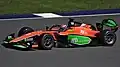 Dennis Hauger en Formule 2 en 2024 à Spielberg.