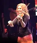 Louise Vautour au festival interceltique de Lorient (2012)