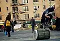 Skateboard à Union Square.